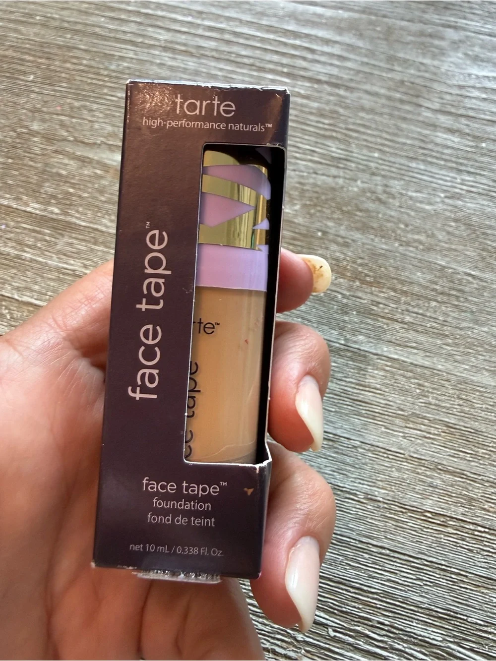 NIB Travel-Size Face Tape Full Coverage Foundation 35N Medium Neutral.